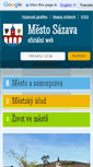 Mobile Screenshot of mestosazava.cz